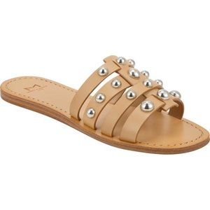 Marc Fisher Pava Studded Slide Sandal NWT size 5.5